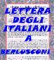 Lettera degli italiani a Berlusconi